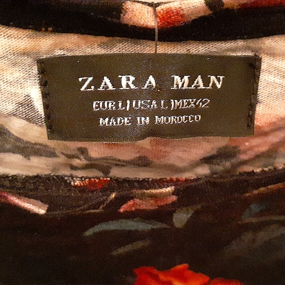 Zara Flower Shirt - Picture 2 of 4